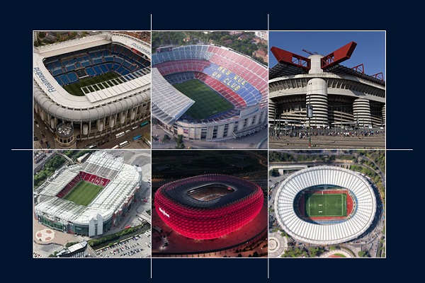 Apa yang menonjol dari 12 stadion Euro 2021?