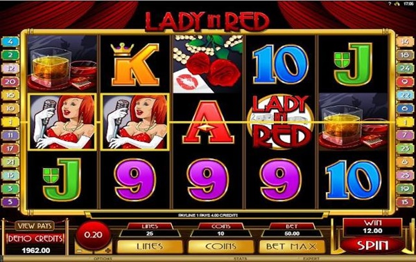Temukan Lady in Red - Permainan slot dengan tingkat kemenangan tertinggi di Casino