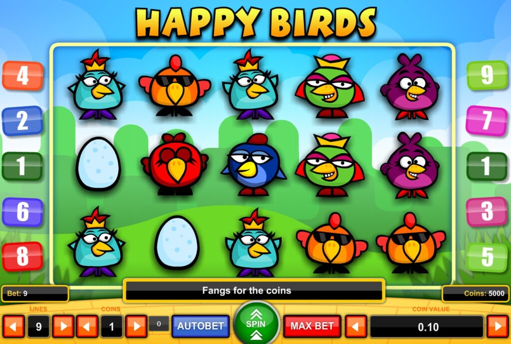 Happy Birds – Game Slot paling seru dan menghibur di Casino